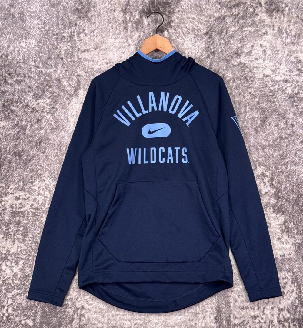 Nike Hoodie Small Mens Spotlight Villanova Wildcats Blue Pullover